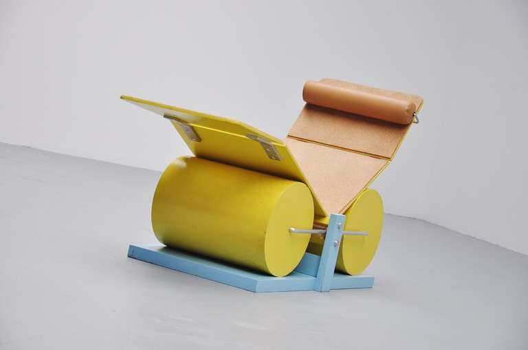 Alex A.R. Pedersen adjustable lounge chair 1982