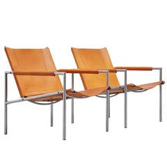 Used Martin Visser SZ02 Lounge Chairs for 't Spectrum, 1965