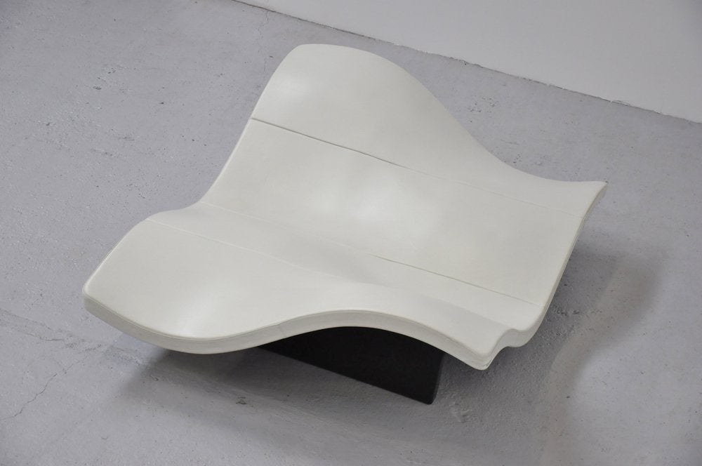 Fiberglass Erik Jorgensen wave sofa, Denmark 1994