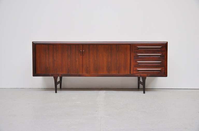 Kofod Larsen rosewood sideboard Faarup 1960