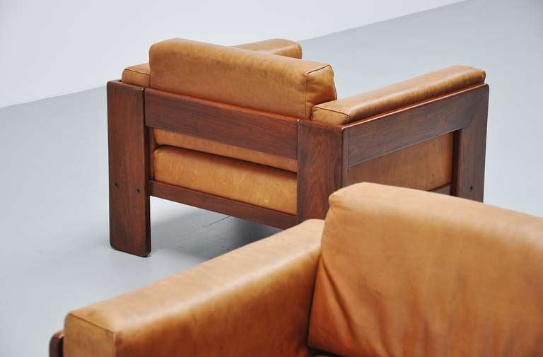 Tobia Scarpa Bastiano Lounge Chairs Gavina 1960 3