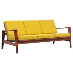 Arne Wahl Iversen Lounge Sofa, Komfort, Denmark, 1960
