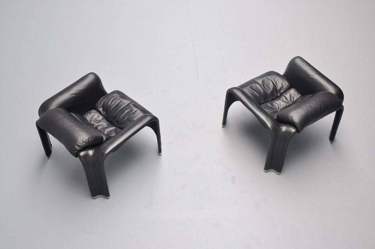 Pekka Perjo Pohjola Lounge Chairs for Haimi Oy, Finland, 1965 at 1stDibs | pekka  perjo easy chair