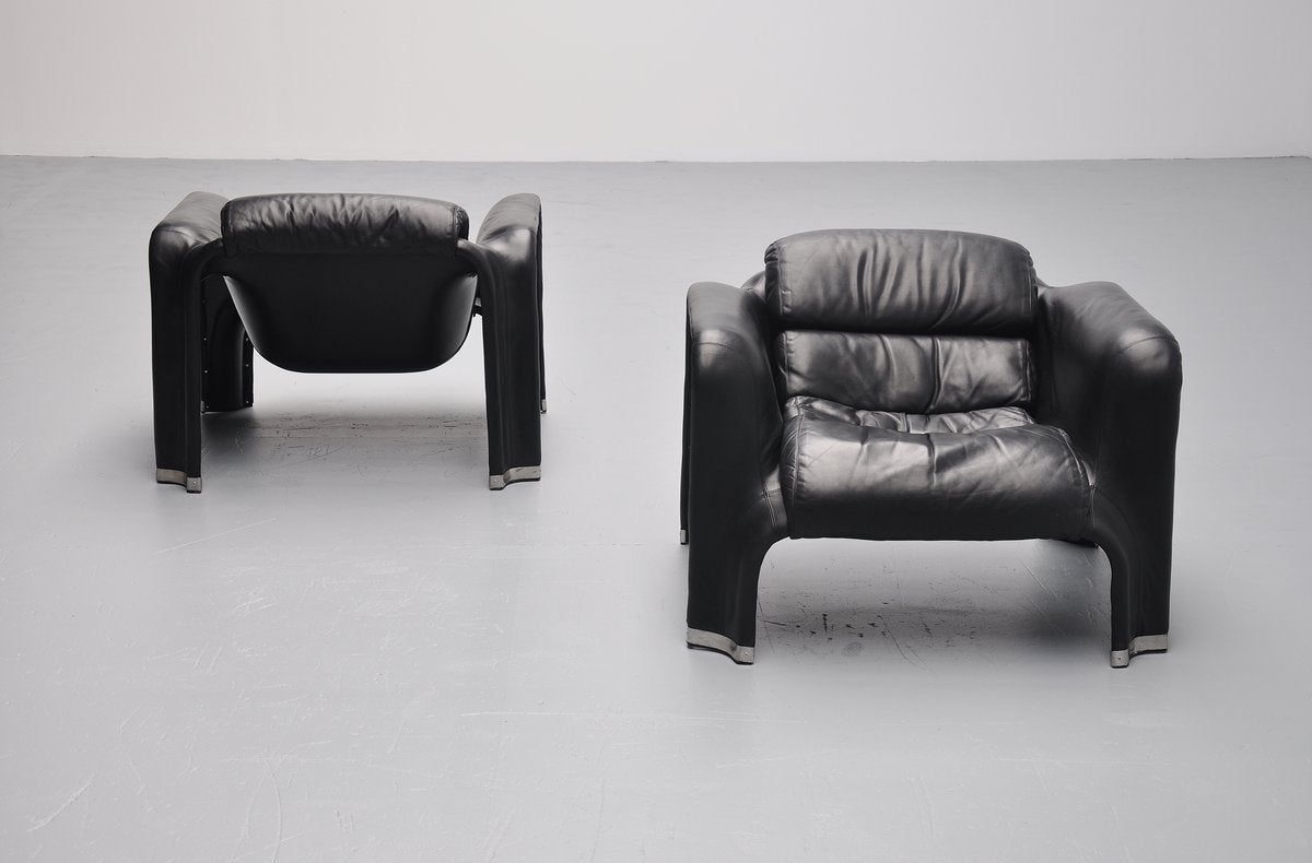 Pekka Perjo Pohjola Lounge Chairs for Haimi Oy, Finland, 1965 1