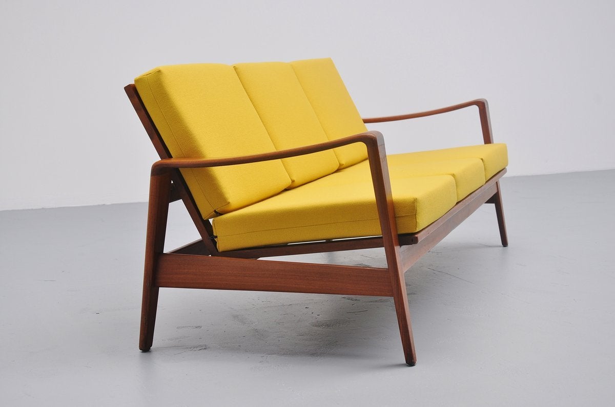 Arne Wahl Iversen Lounge Sofa, Komfort, Denmark, 1960 2