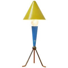 Belgian Expo 58 Rocket Lamp 1958