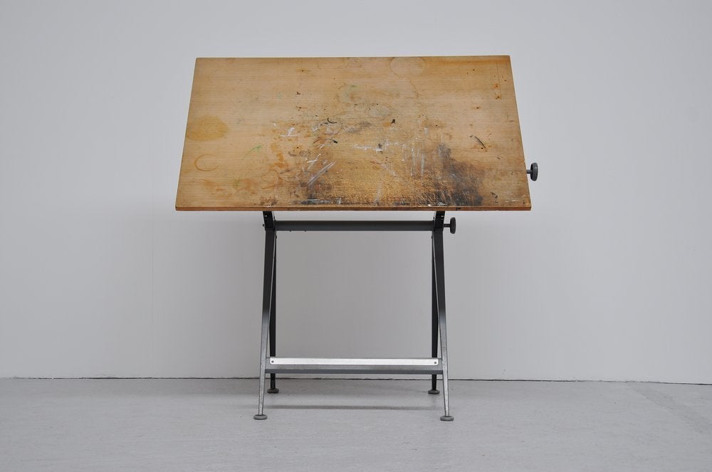 Mid-20th Century Wim Rietveld Friso Kramer drafting table