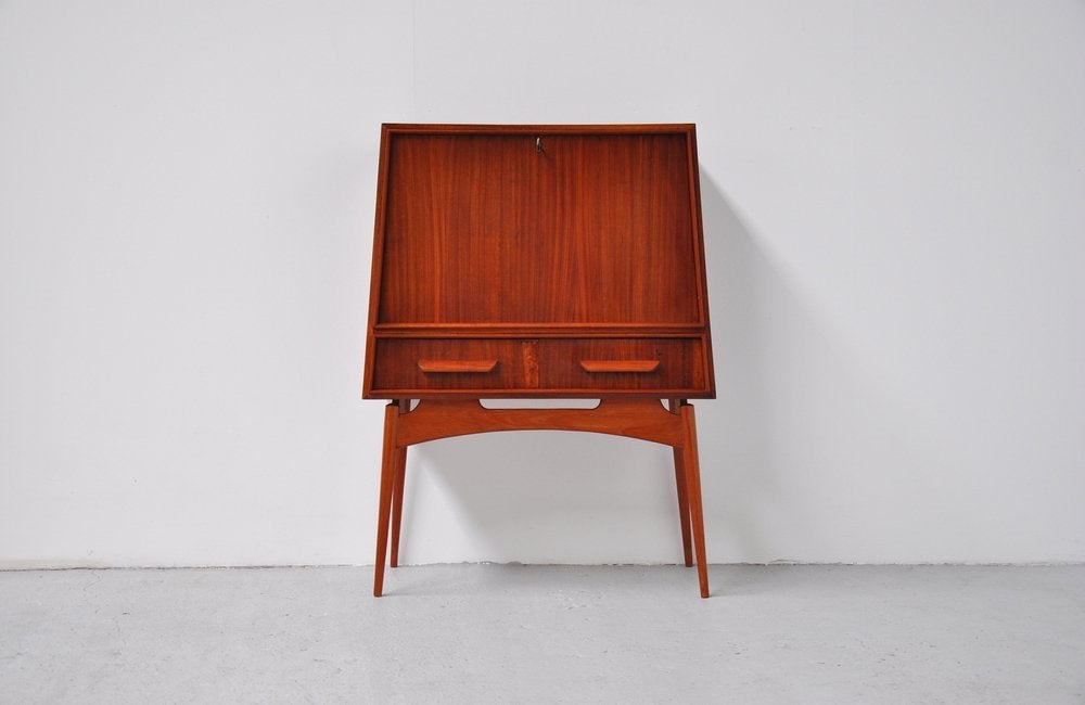 Teak Danish folding desk