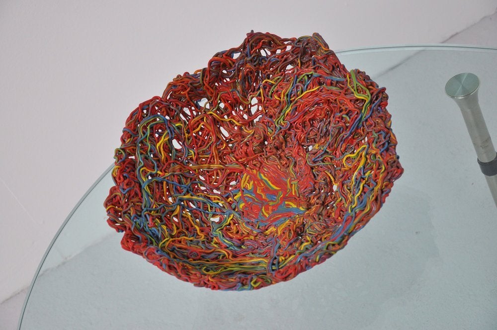 Contemporary Unique 'Spaghetti' Bowl by Gaetano Pesce for Fish Design, 2004