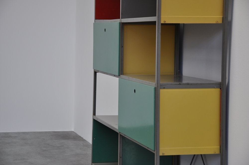 Wim Rietveld 663 Gispen bookcase unit 1