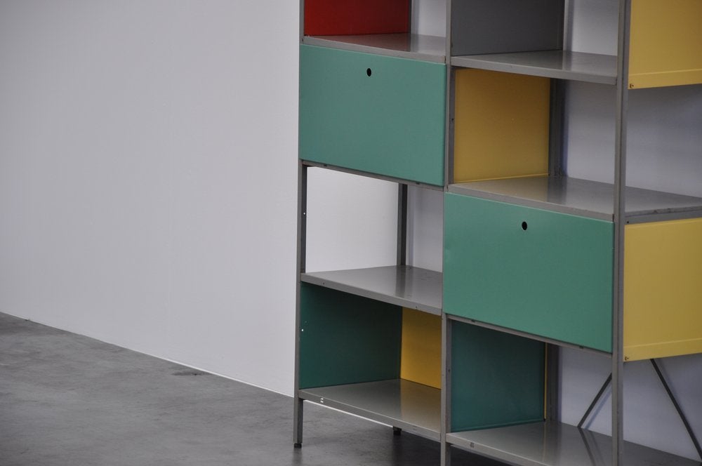 Wim Rietveld 663 Gispen bookcase unit 2