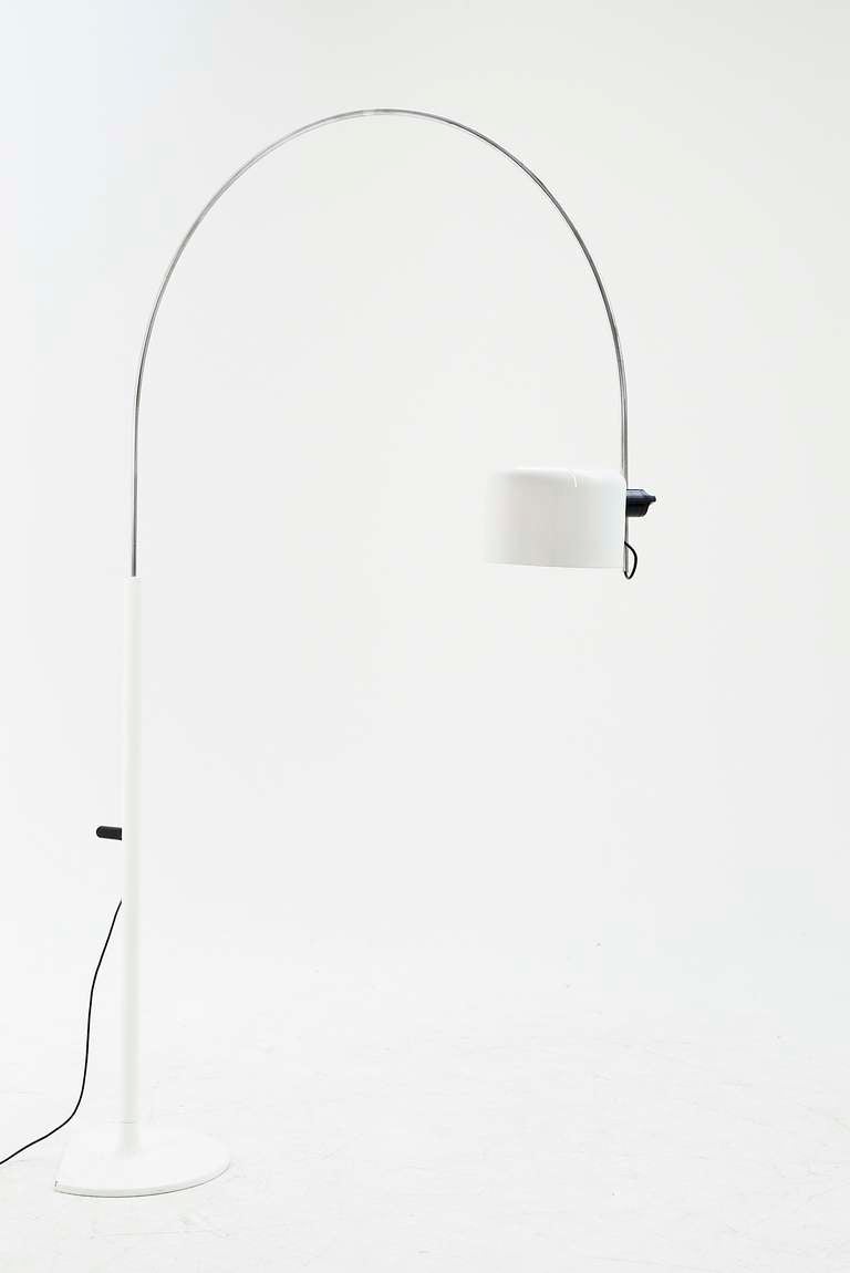 Mid-20th Century Large Joe Colombo 'Coupé' Floorlamp, Italy, 1960s, by O'luce
