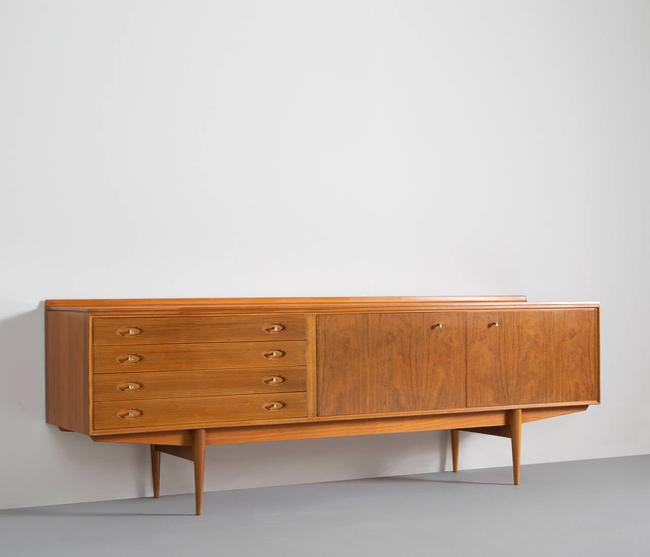 Mid-Century Modern Sideboard by Robert Heritage with Brass Details