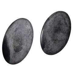 Pair of Wooden Wall Sculptures 4