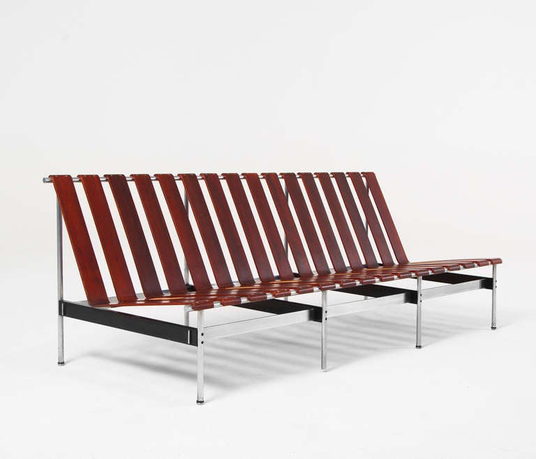 Mid-Century Modern Sofa and Matching Lounge Chair by Kho Liang Le for Artifort