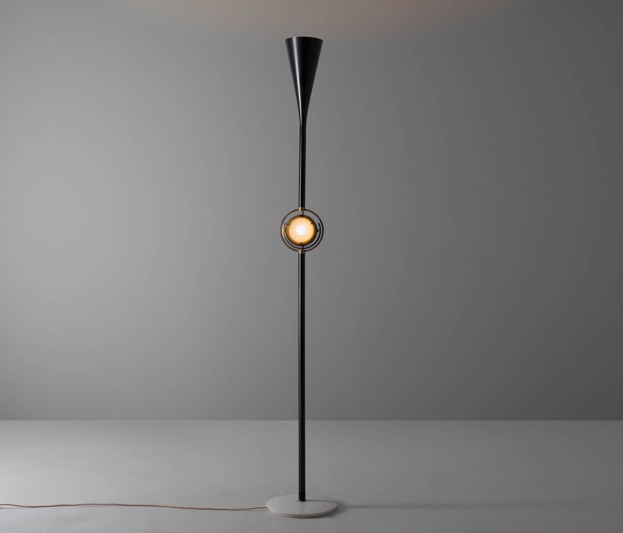 'Eye' Floor Lamp Designed by Angelo Lelii for Arredoluce In Excellent Condition In Waalwijk, NL