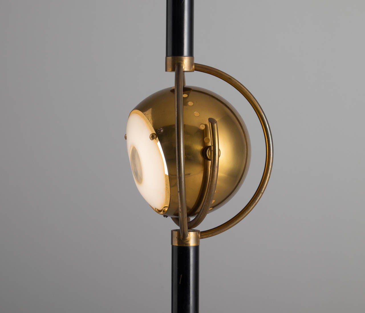 Mid-Century Modern 'Eye' Floor Lamp Designed by Angelo Lelii for Arredoluce