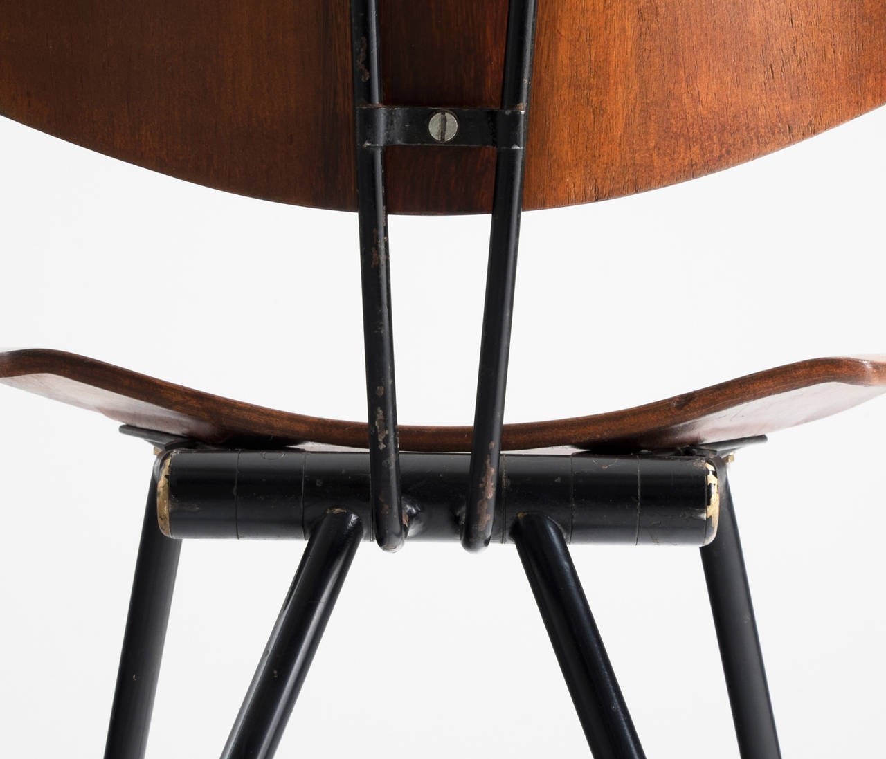 Mid-20th Century Osvaldo Borsani 'S88' Folding Chair for Tecno