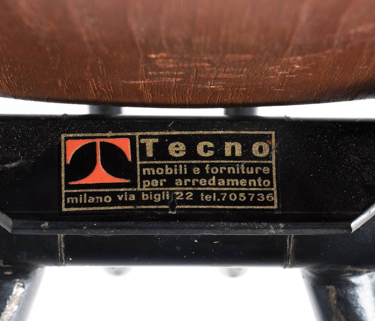 Osvaldo Borsani 'S88' Folding Chair for Tecno In Excellent Condition In Waalwijk, NL