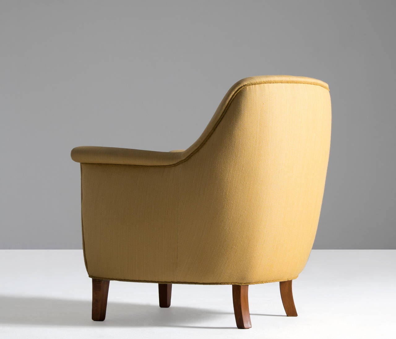 Scandinavian Modern Elegant Danish Easy Chair, 1960s