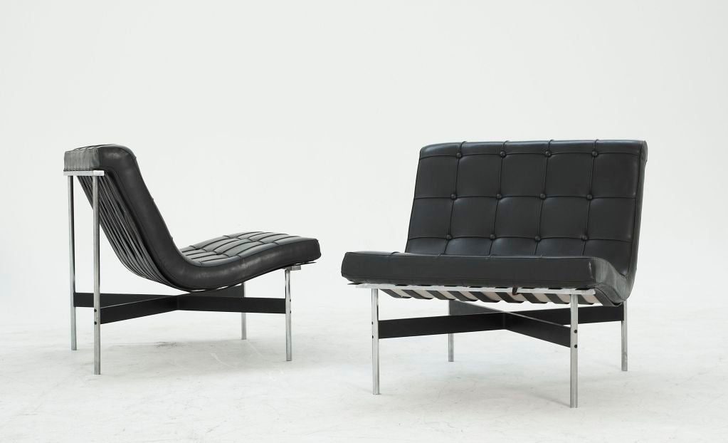 New York Lounge Chairs by Katavolos Littel and Kelley, USA 1952 3
