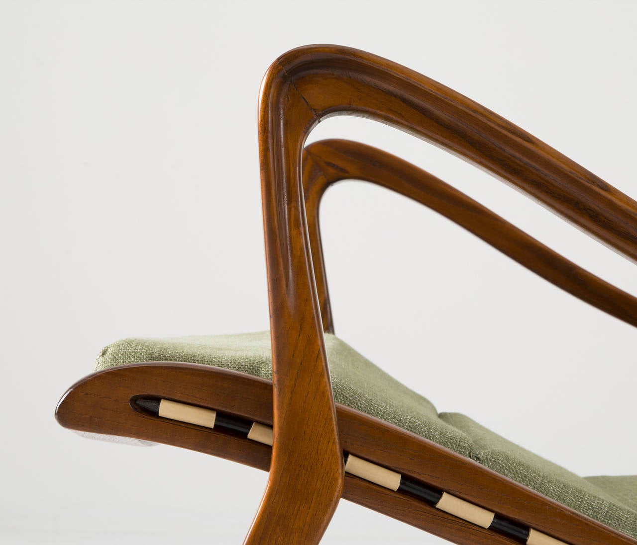 Set of Two Italian Rocking Chairs for Cassina 2