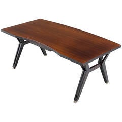 Ico Parisi Desk in Rosewood for MIM Roma 12