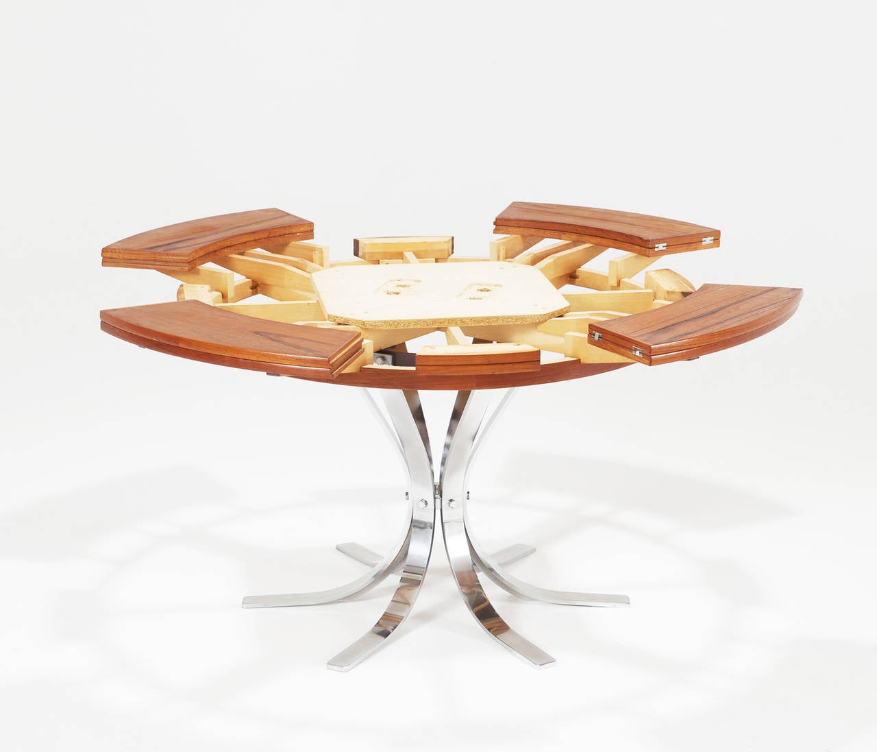 Danish Rare 'Flip-Top' Table by Dyrlund