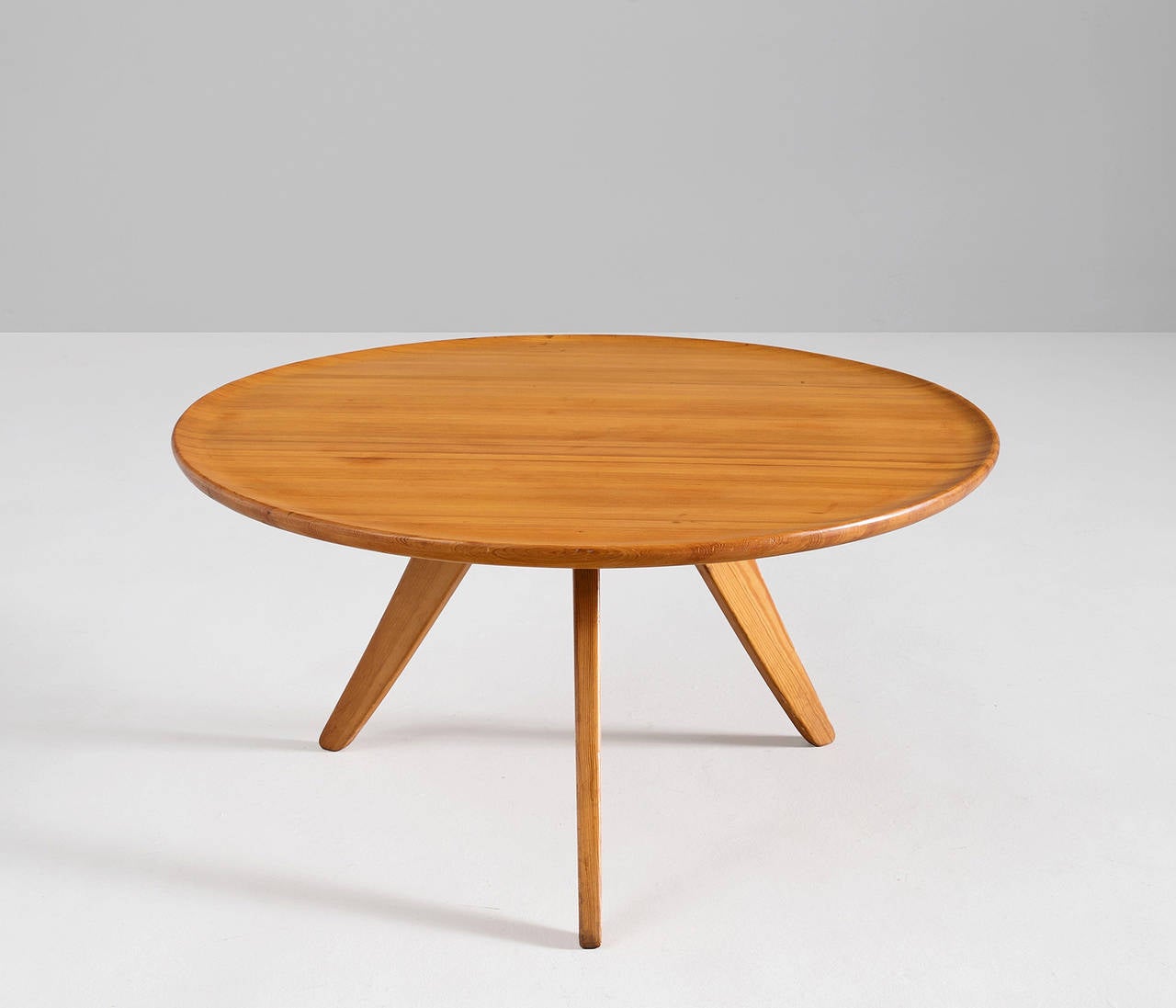 Carl Malmsten Cocktail Table in Solid Pine Wood For Sale at 1stDibs