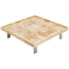 Roger Capron Signed Coffee Table 11