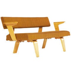Plywood sofa designed in 1947 by Cor Alons 11