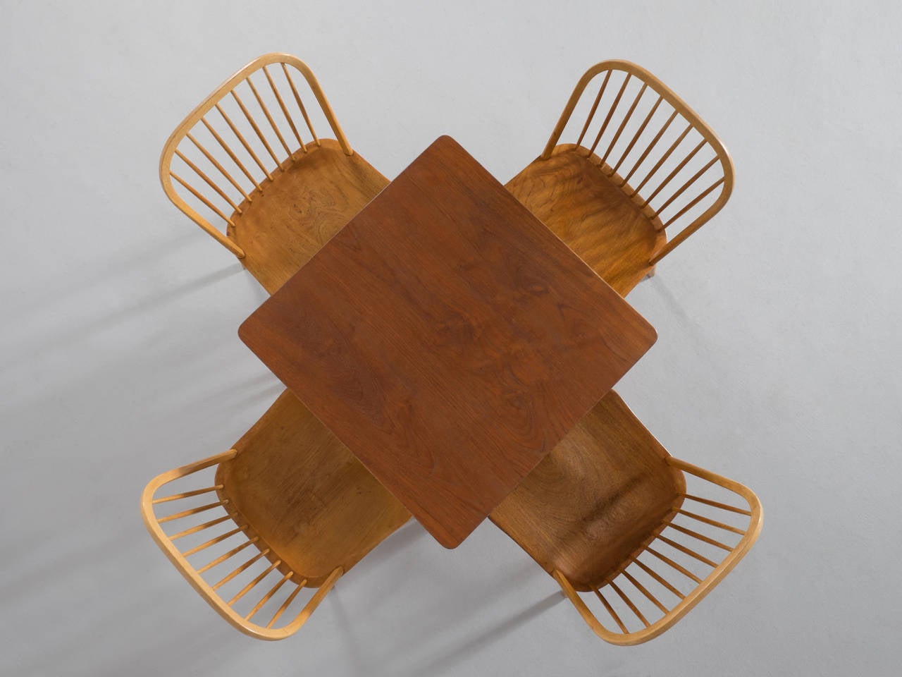Mid-20th Century Two Scandinavian Dining Sets by Palle Suenson