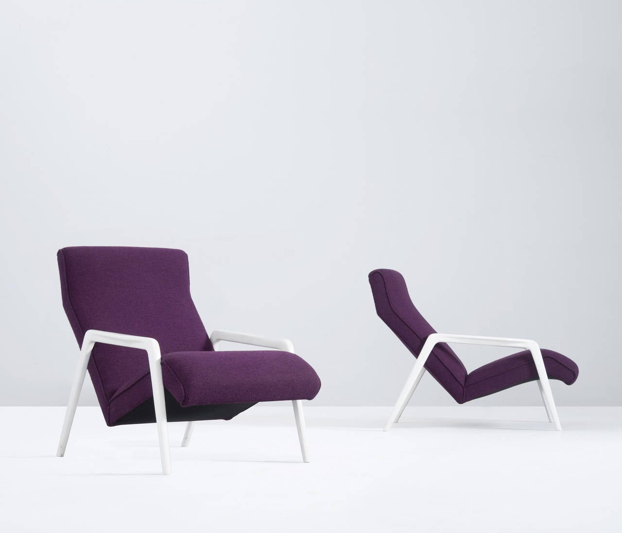 Scandinavian Modern Italian Lounge Chairs