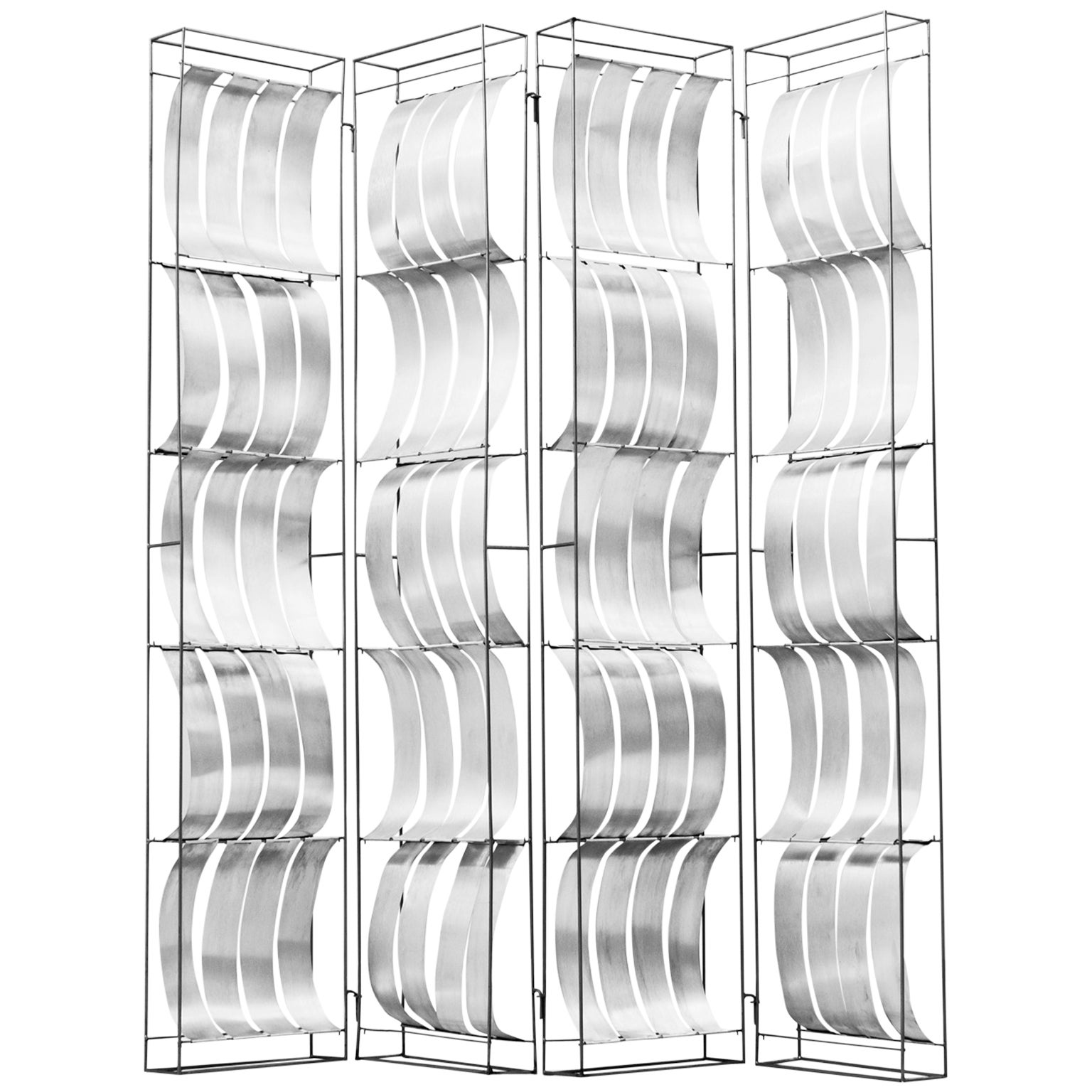 Max Sauze Foldable Aluminum Room Divider