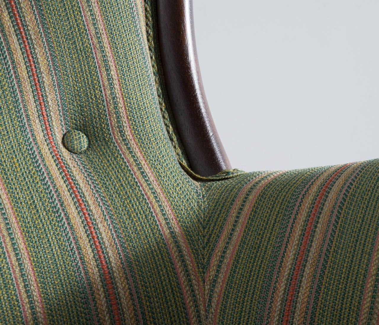 Upholstery Carl Malmsten Pair of Lounge Chairs, Sweden