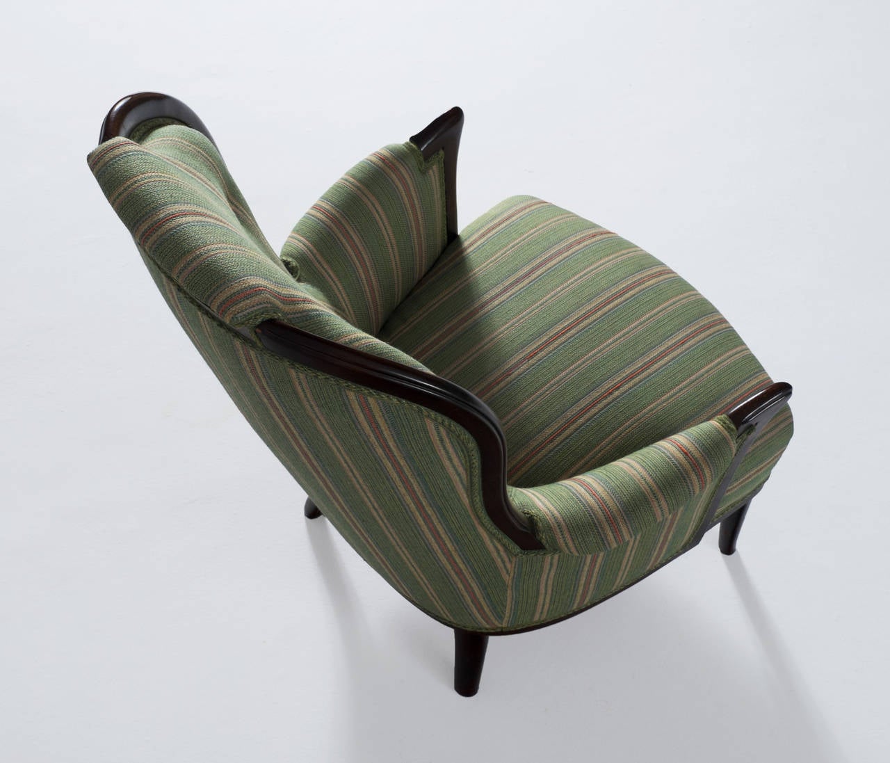 Scandinavian Modern Carl Malmsten Pair of Lounge Chairs, Sweden