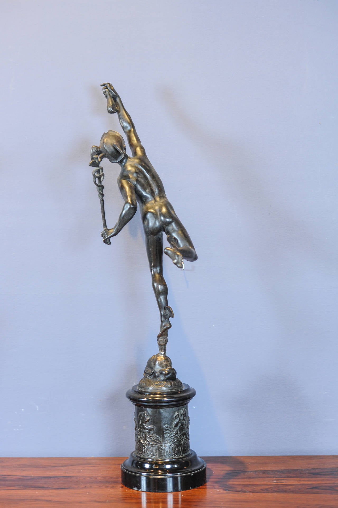 bronze mercury statue for sale