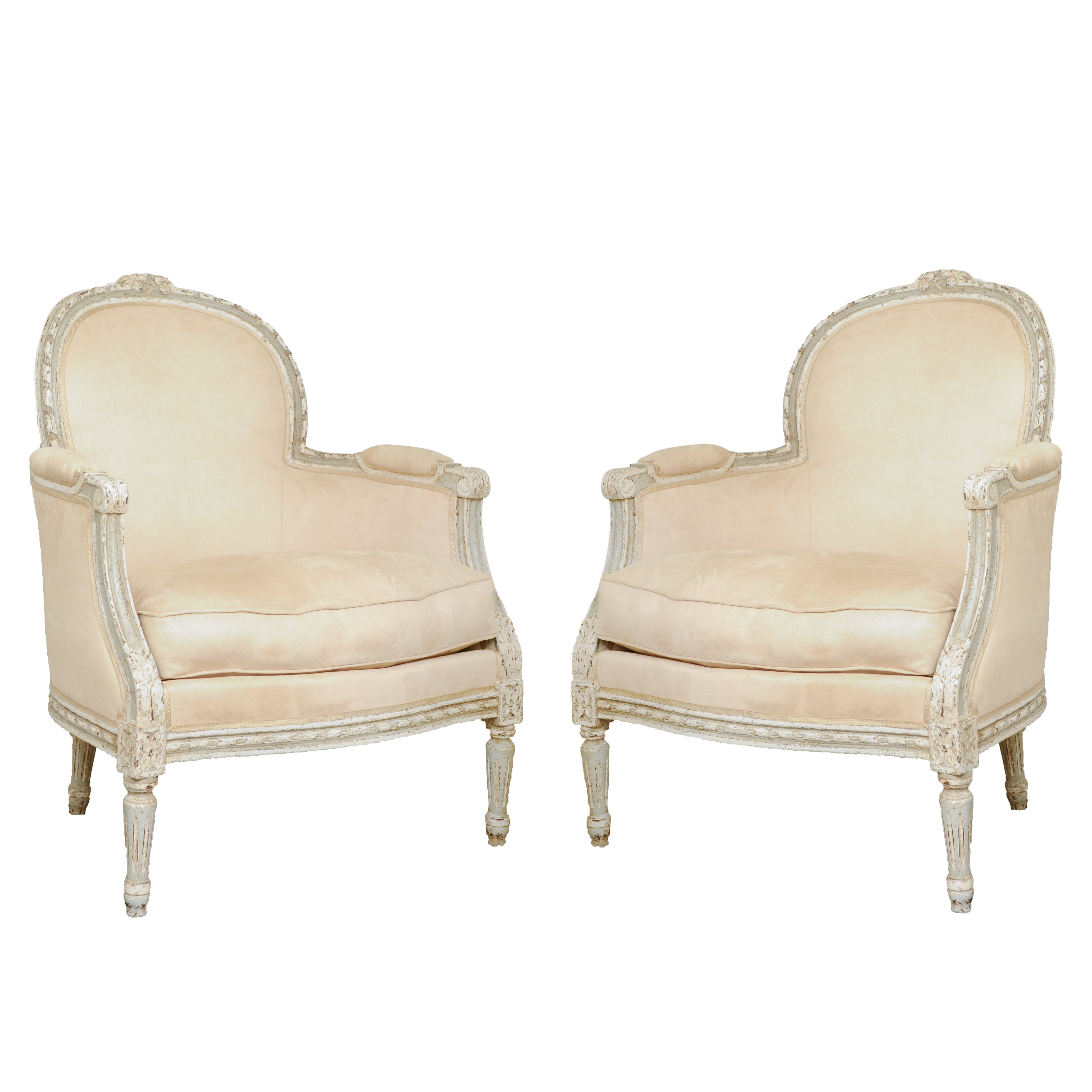 A Pair of 19th Century French Armchairs