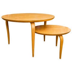 Bruno Matthson Pair of Occasional Tables