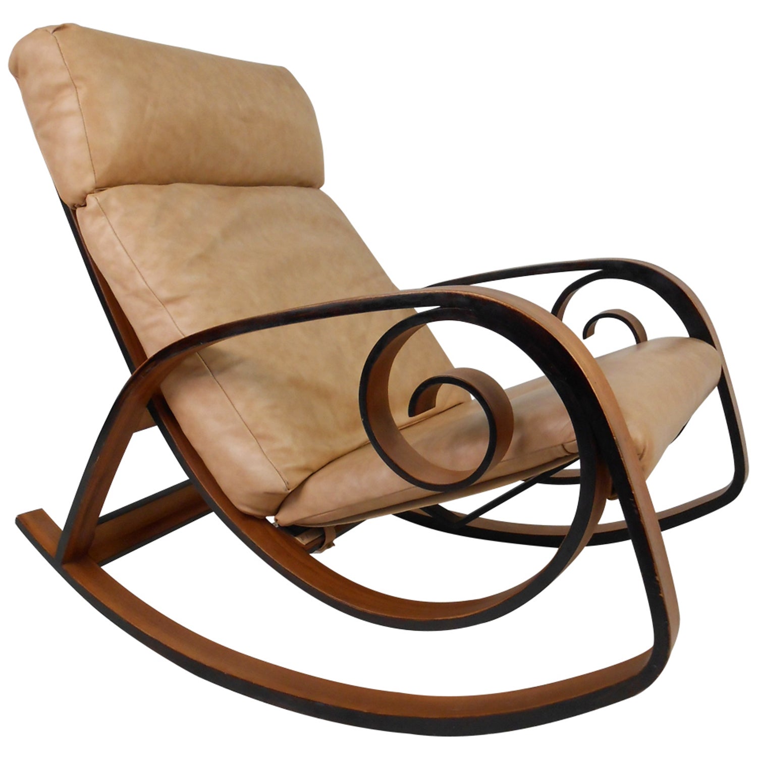 Rocking chair, Suisse, 1979 For Sale at 1stDibs