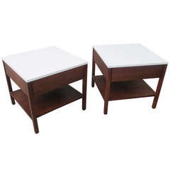 Florence Knoll Pair of Nightstands