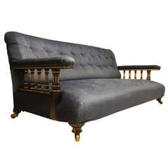 19th Century Antique Very Low Slung Sofa