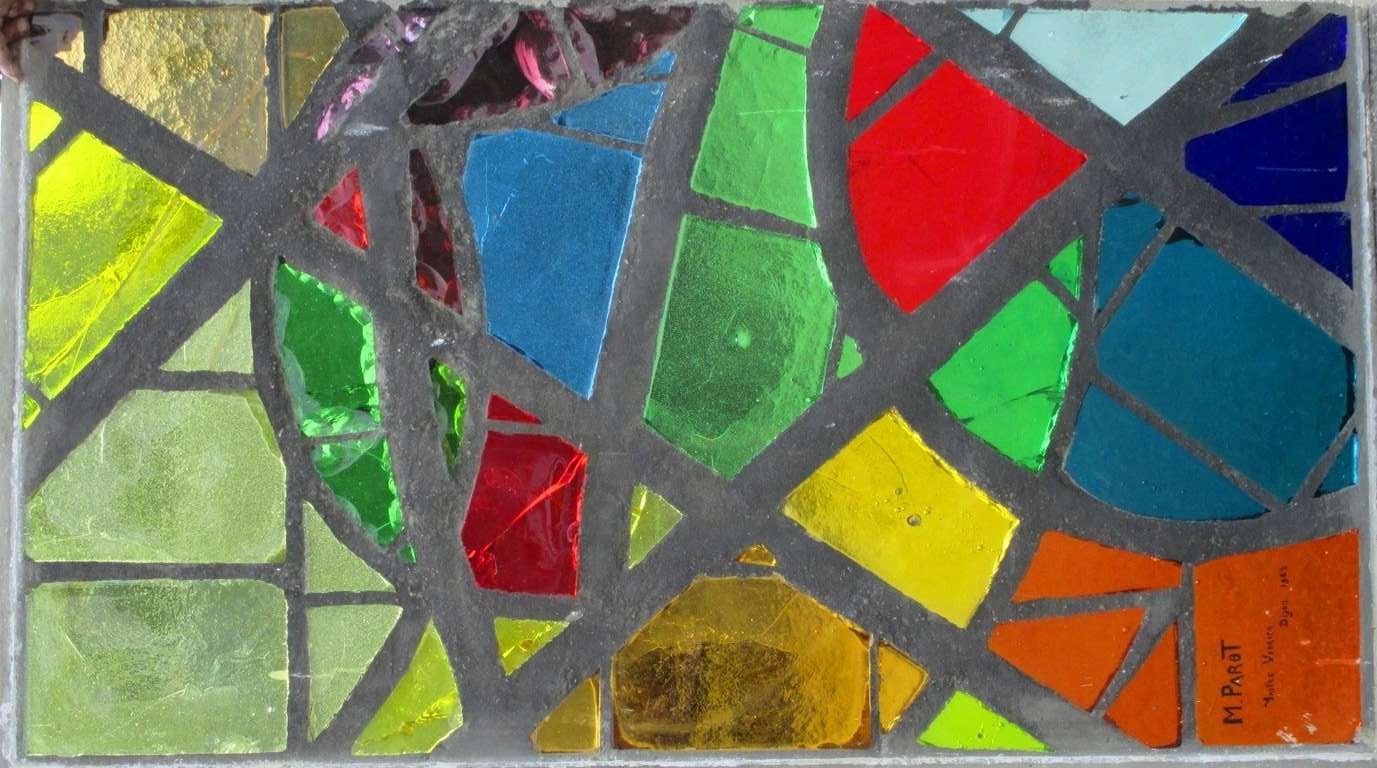 A serie of 6 coloured glassincement windows For Sale at 1stDibs cement window frame price
