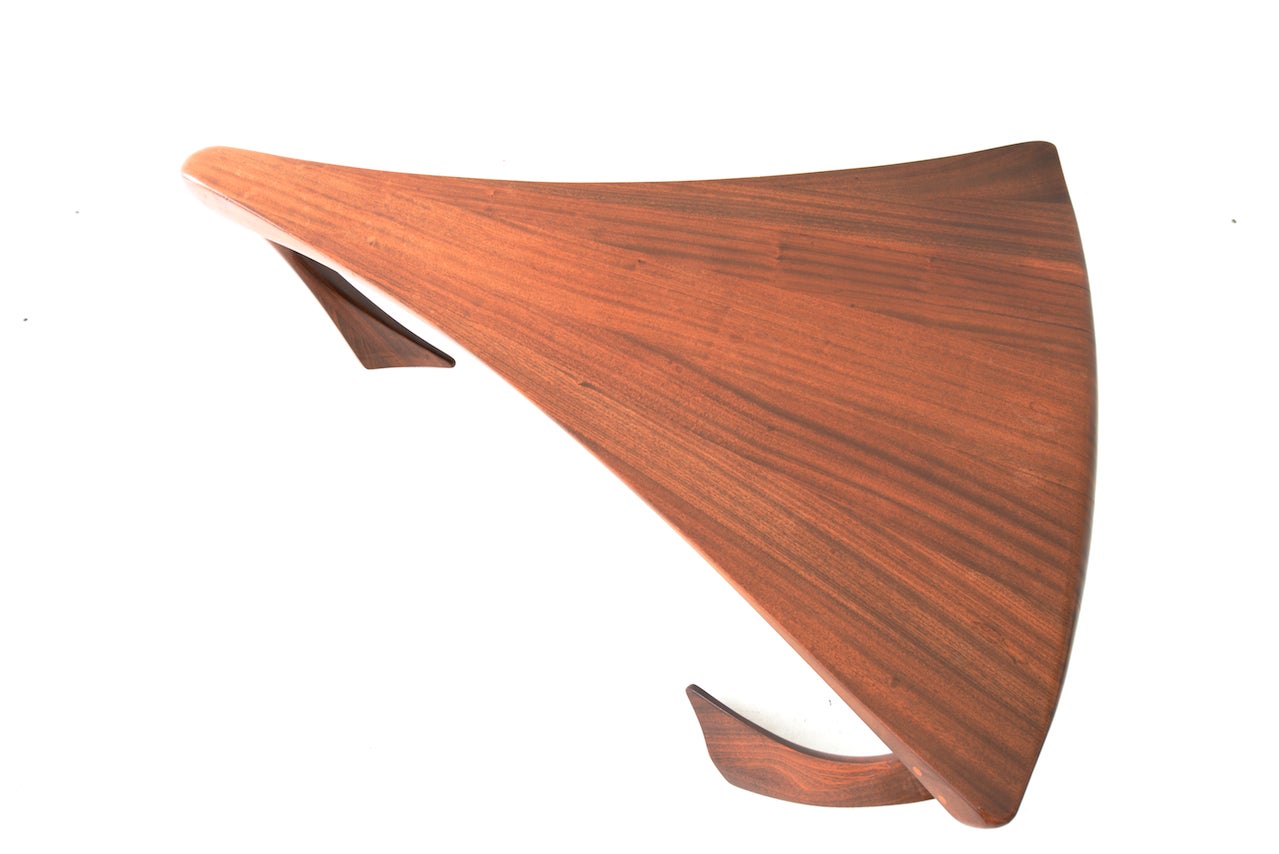 Sculptural Coffee Table by Artist A. Van der Linden, 1986 In Good Condition In Antwerp, BE