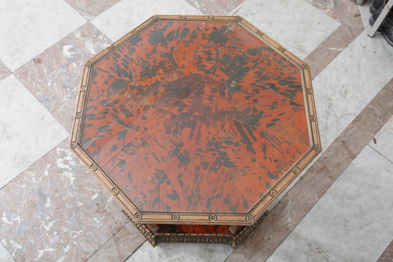 Maison Franck Red Tortoise Tea Table 1