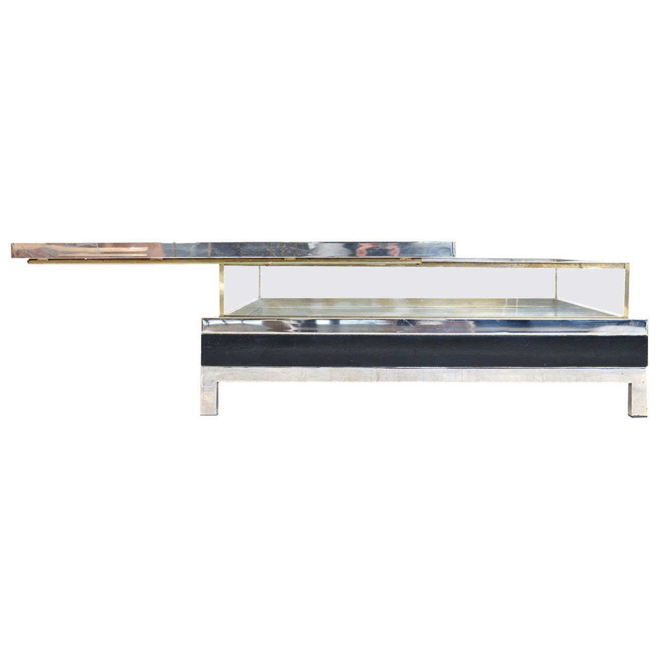 Maison Jansen Sliding Coffee Table