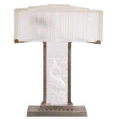 Hettier & Vincent Art Deco Lamp