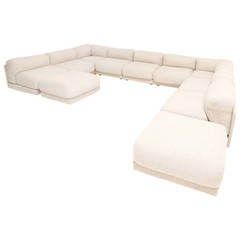 Vintage Durlet 1970s Sectional Sofa