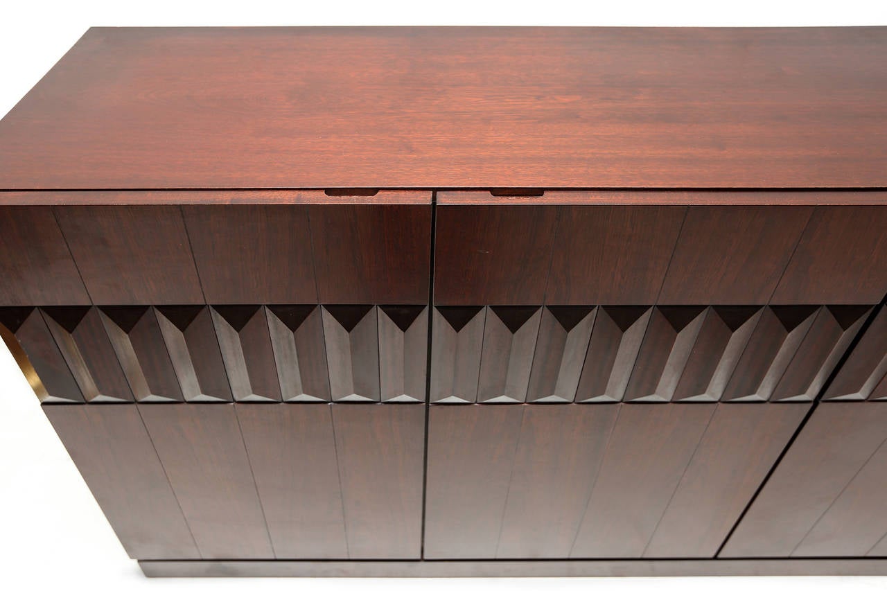 Belgian Brutalist 1970s Credenza