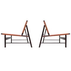 Jorge Zalszupin Pair of Lounge Chairs